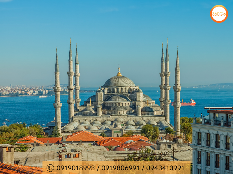 Blue Mosque giao thoa tín ngưỡng và lịch sử - Du lịch 360Go 